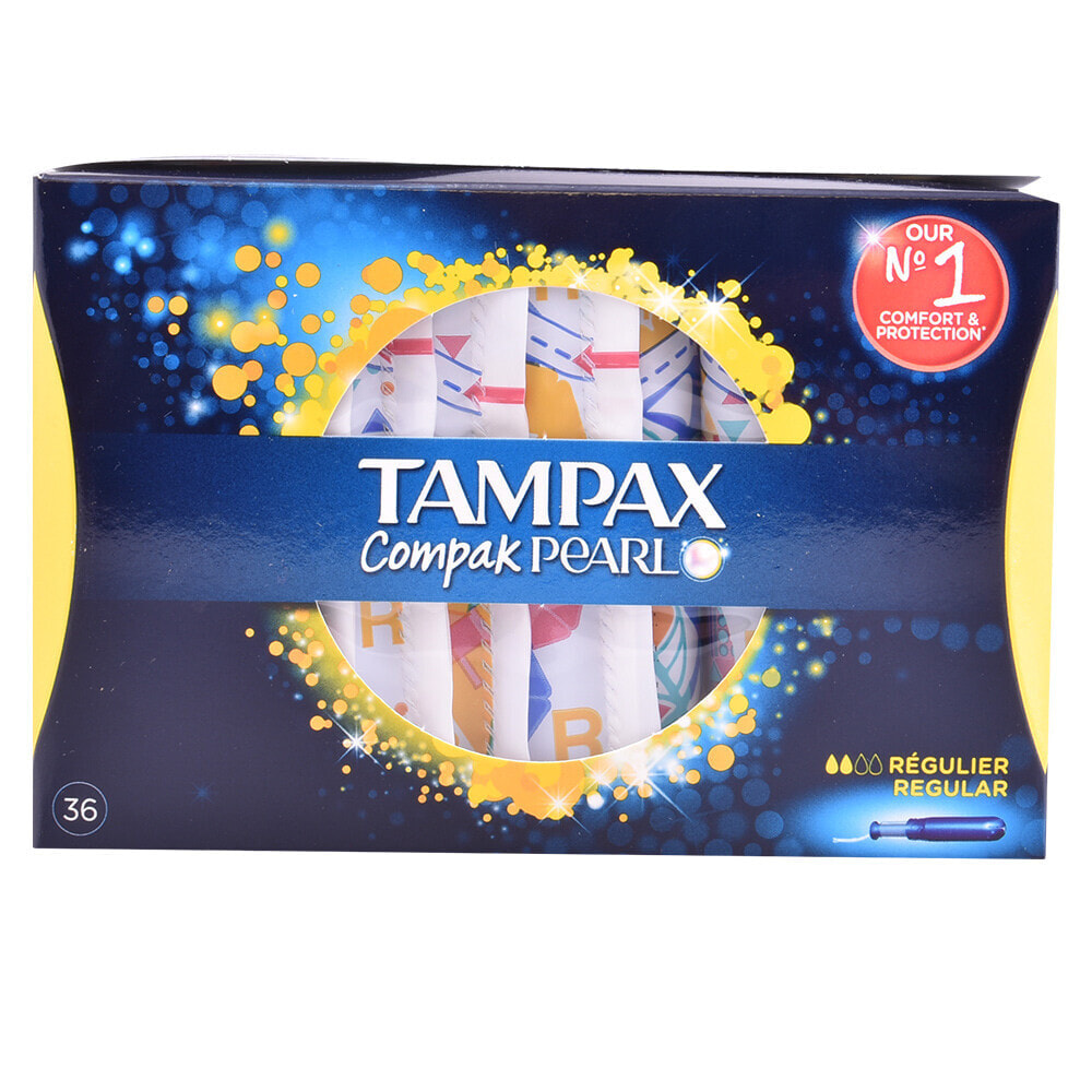 Pearl Regular Tampons Компактные тампоны с аппликатором обычных 36 шт