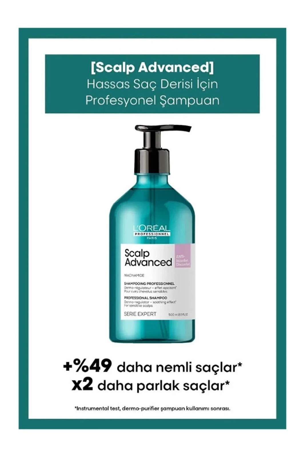 Advanced Professional Shampoo Special for Sensitive Hair 500ml GKÜrün818