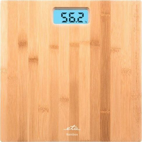 Eta Bamboo bathroom scale