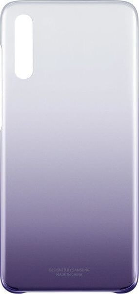 Чехол силиконовый сиреневый Galaxy A70 Samsung