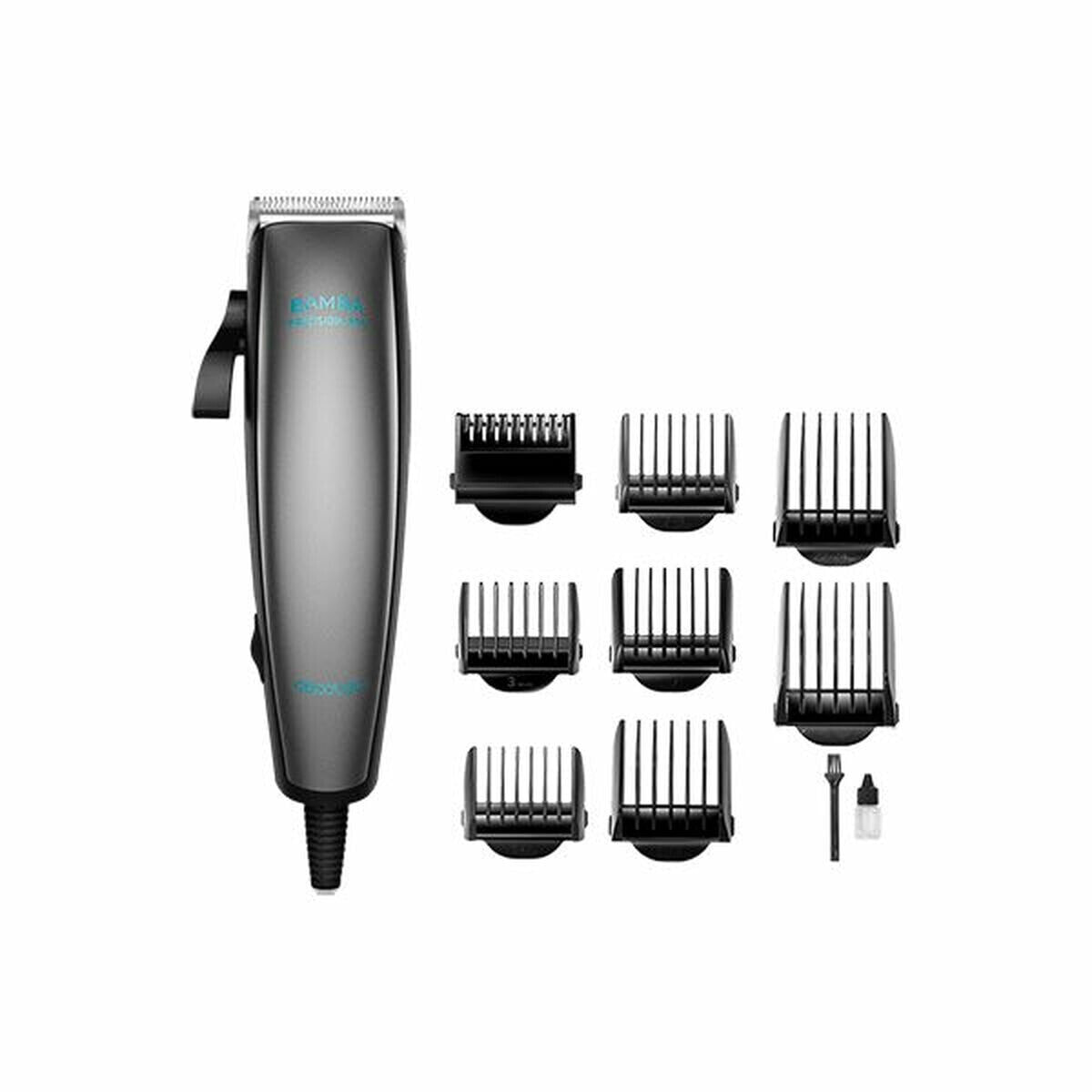 Машинка для стрижки волос Cecotec Bamba PrecisionCare Power Blade Titanium Чёрный/Серебристый 220-240 V