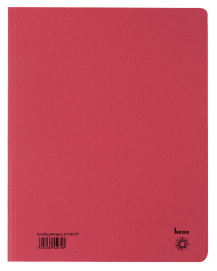 Bene 81700RT - Conventional file folder - A4 - Carton - Red - Portrait - 250 sheets