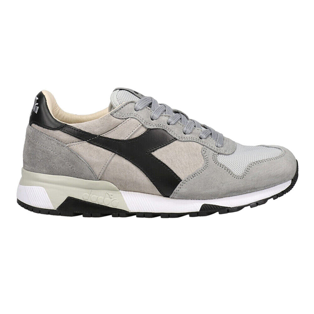 Diadora Trident 90 Suede Sw Lace Up Mens Grey Sneakers Casual Shoes 176585-7504
