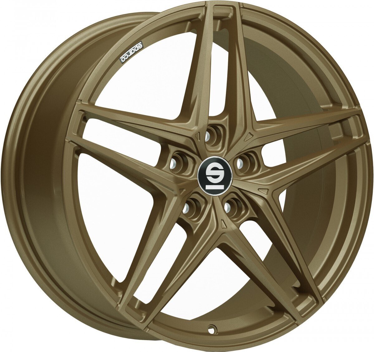 Колесный диск литой Sparco Record rally bronze 7.5x17 ET48 - LK5/100 ML63.3