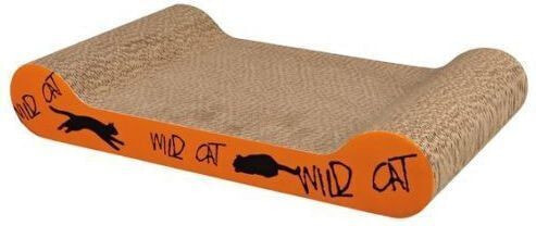 Когтеточка для кошек Trixie Drapak kartonowy Wild Cat pomarańczowy