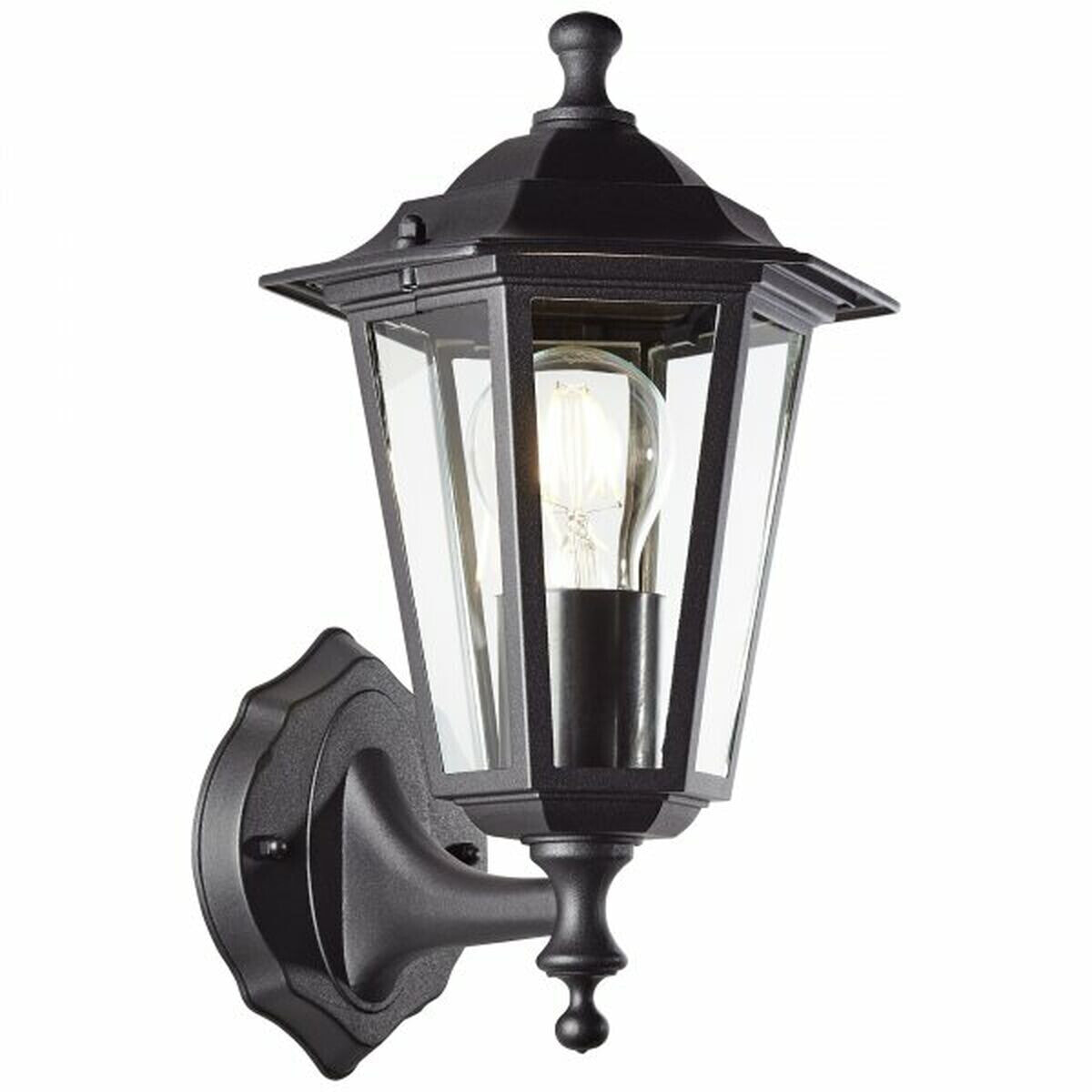 Wall Light Brilliant Carleen Exterior E27 Black 60 W