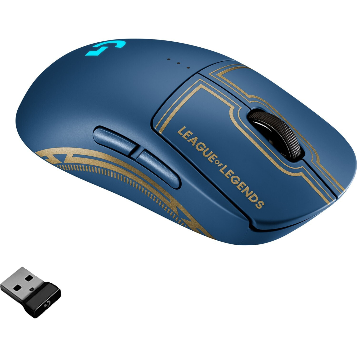 Logitech G PRO LIGHTSPEED HERO 25K Sensörlü Kablosuz Oyuncu Mouse - League of Legends Versiyonu