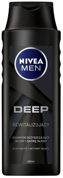 Шампунь для волос Nivea Szampon rewitalizujący dla mężczyzn Deep 400ml