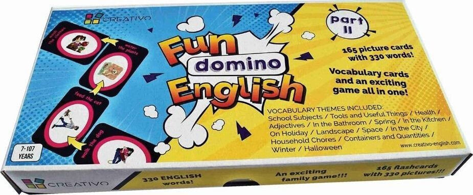 Creative Fun English Domino part II CREATIVE