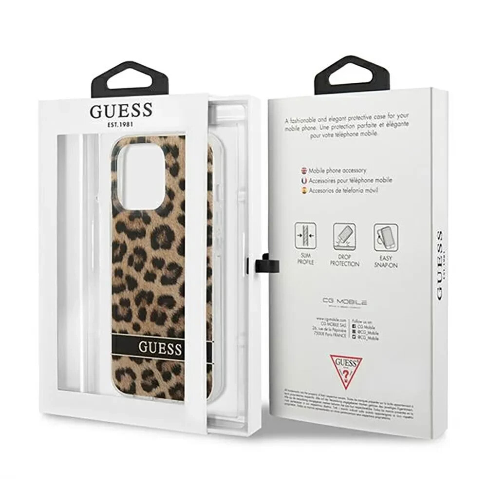 GUESS Guhcp13Lhsleow iPhone 13 Pro13 6.1 Leopard phone case