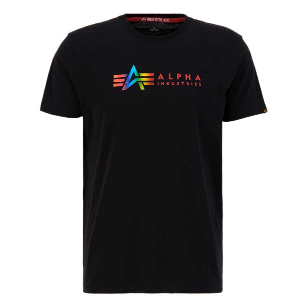 ALPHA INDUSTRIES Alpha Label Metal Short Sleeve T-Shirt