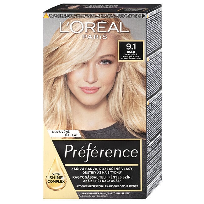 Permanent hair color Préférence