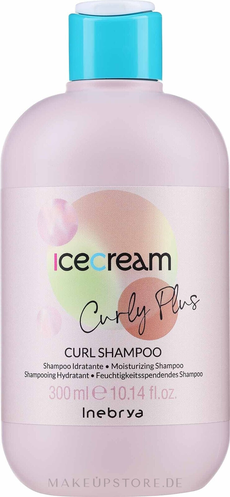 Pflegendes Shampoo für lockiges Haar - Inebrya Ice Cream Curly Plus Curl Shampoo