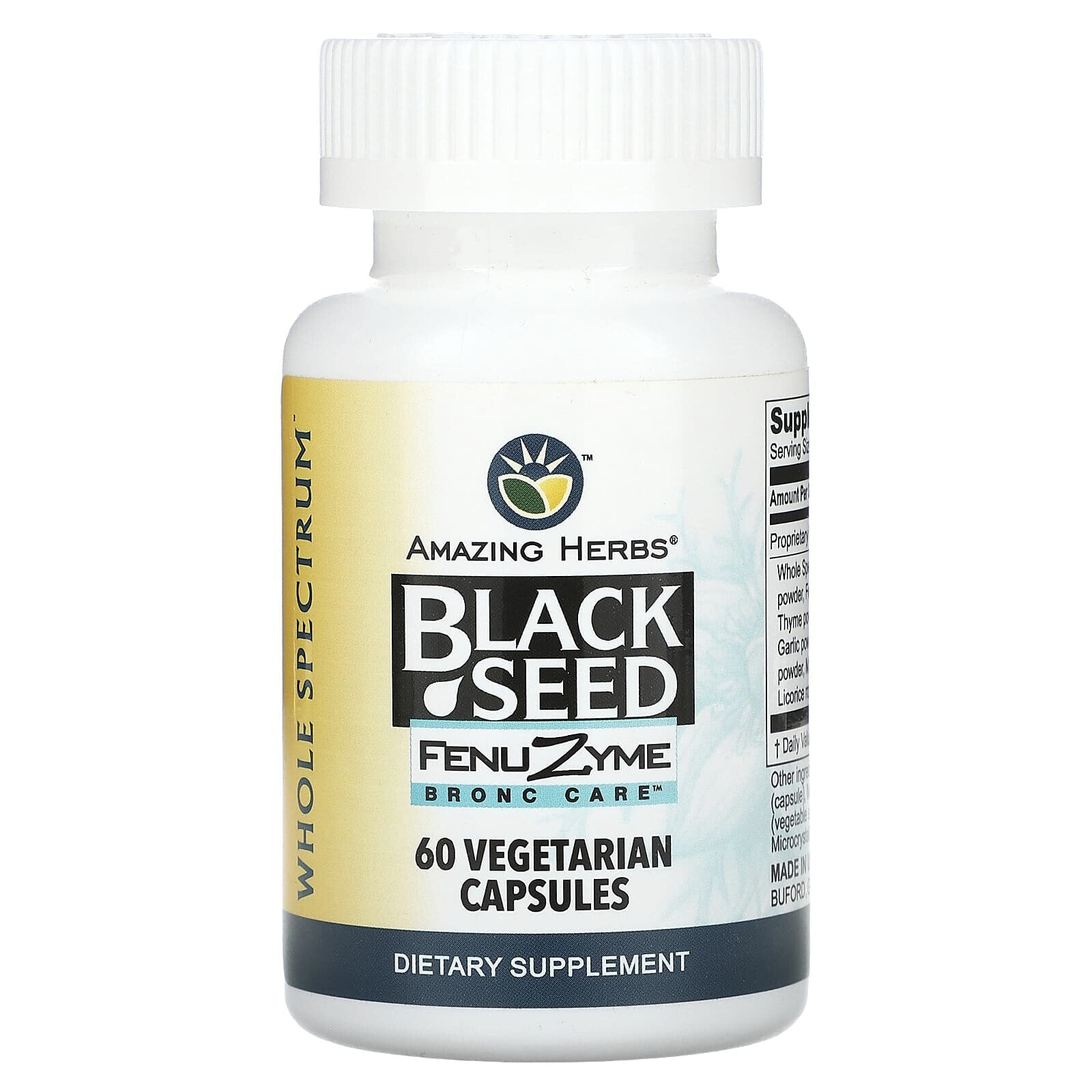 Black Seed, 60 Vegetarian Capsules