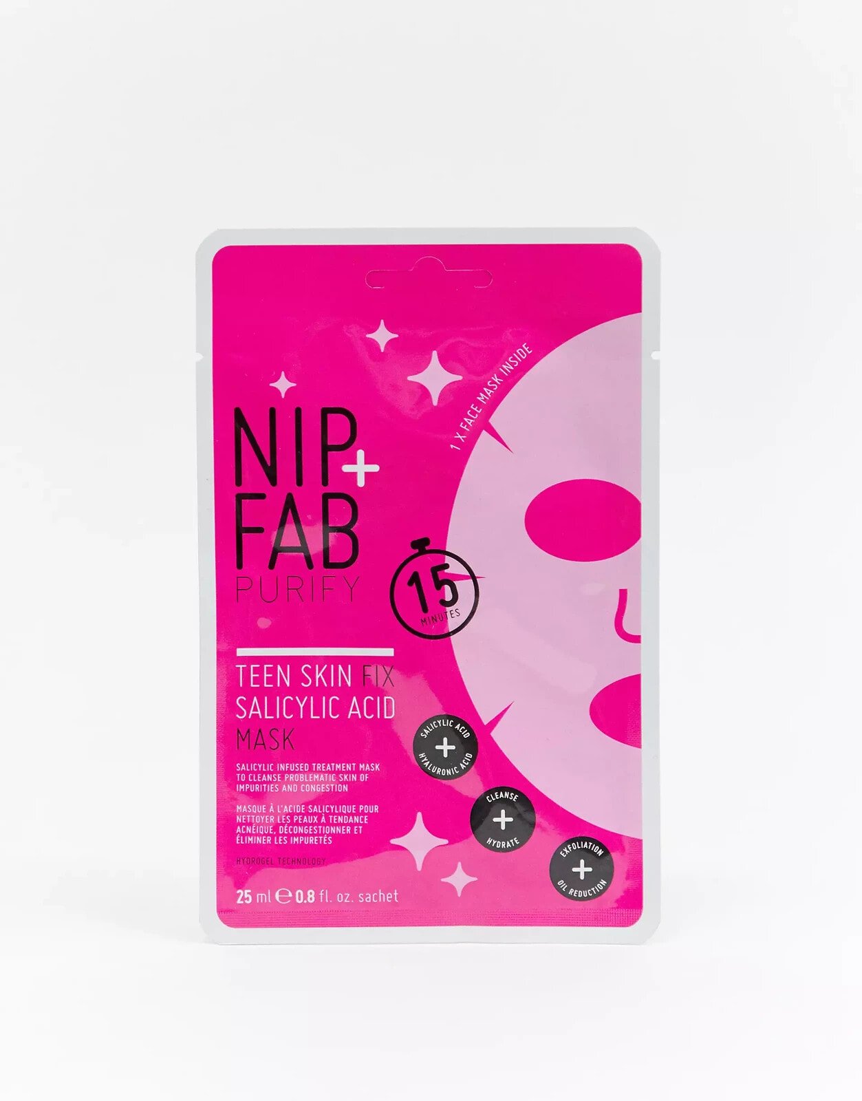 Nip+Fab – Salicylic Acid Fix – Tuchgesichtsmaske mit Salicylsäure