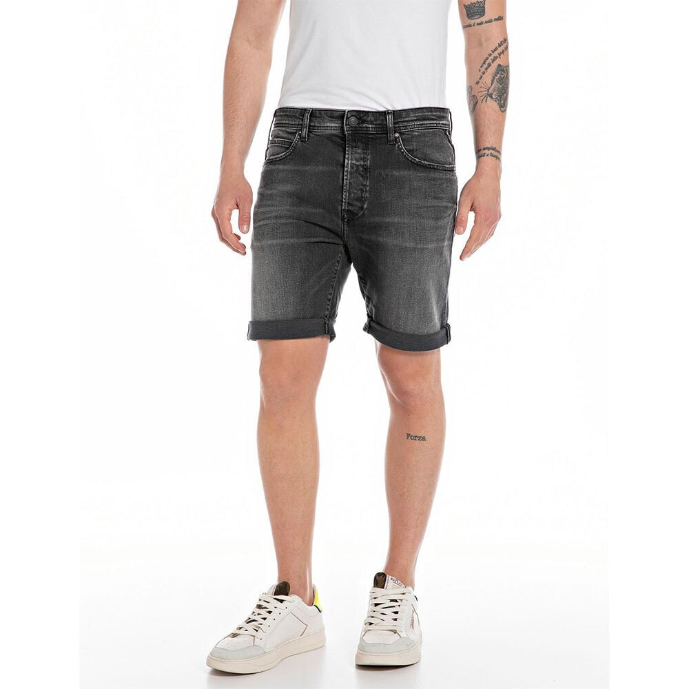 REPLAY MA981Y.000.573B610 Denim Shorts