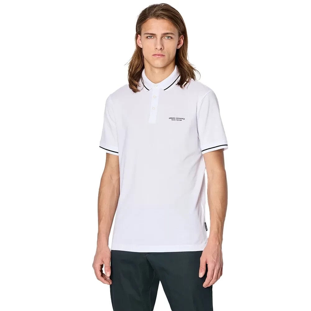 ARMANI EXCHANGE 8NZFFM_ZJ5DZ Short Sleeve Polo