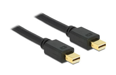 DeLOCK 83472 DisplayPort кабель 0,5 m Mini DisplayPort Черный