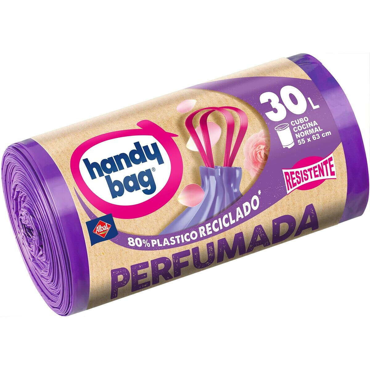 Мешки для мусора Albal Handy Bag Прочный духи (15 штук) (30 l)