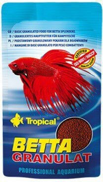 Tropical Betta Granules food for fighters 10g