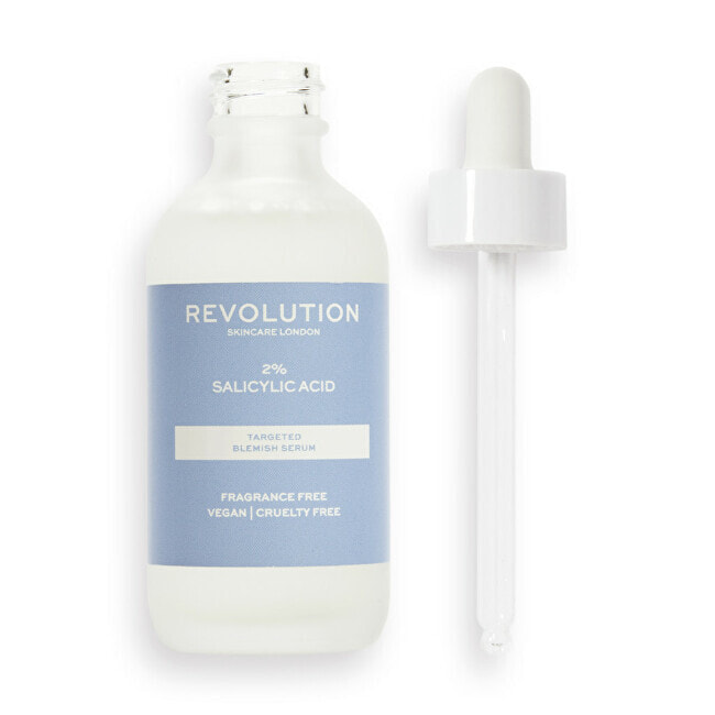 Средство для проблемной кожи лица Revolution Skin serum for oily and problematic skin 2% Salicylic Acid ( Targeted Blemish) 60 ml