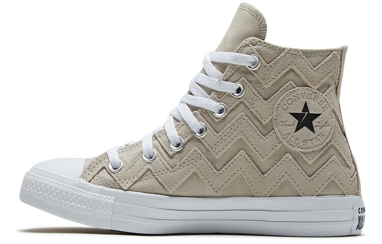 Converse Chuck Taylor All Star 复古饰牌 灰白 女款 / Кеды Converse Chuck Taylor 566129C