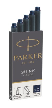 Parker 1950385 стержень для ручки Черный, Синий 5 шт