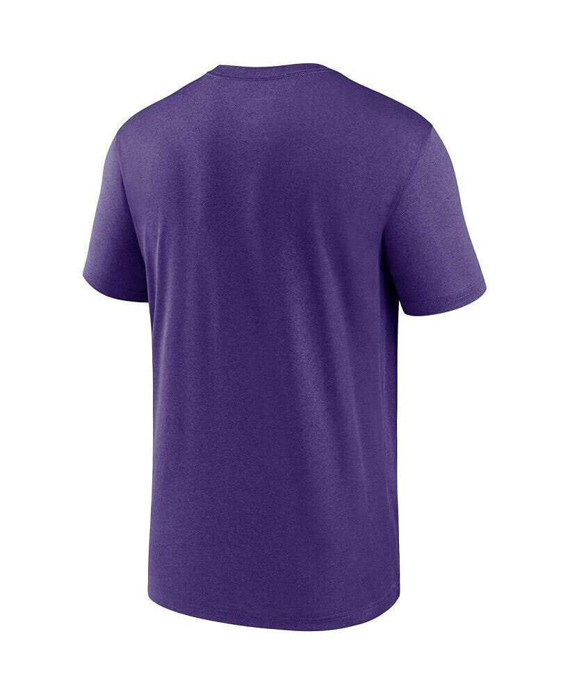 Men's Nike Purple Colorado Rockies Large Logo Legend Performance T-Shirt 