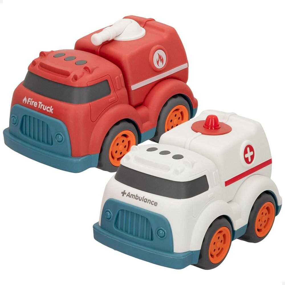 MOTOR TOWN Set Emergency Toy Vehicles