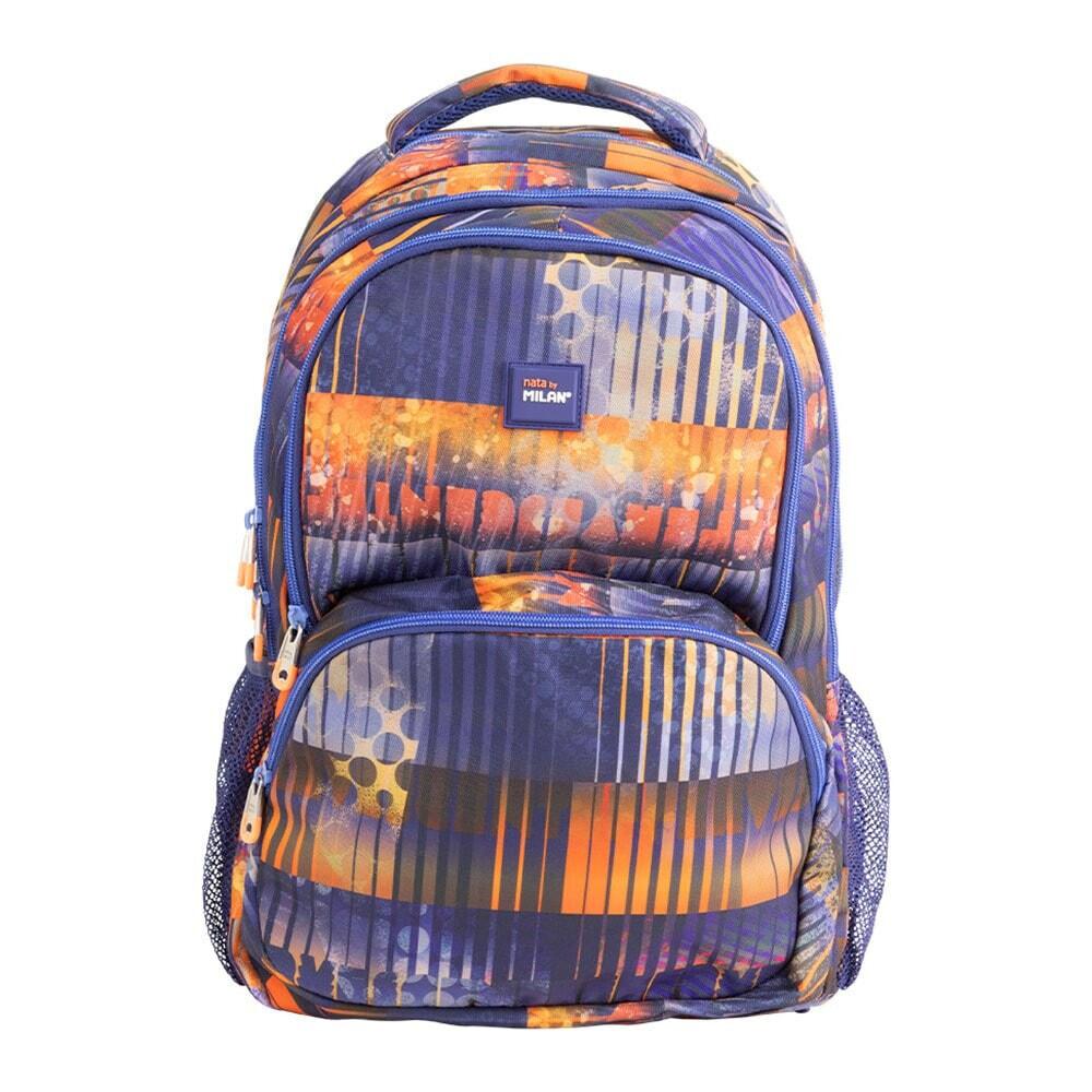 MILAN 4 Zip School Backpack 25L Fizz Special Series