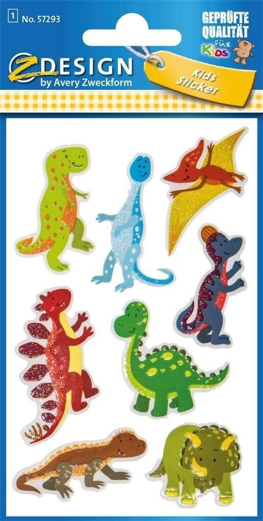 Zdesign Glitter stickers - Dinosaurs