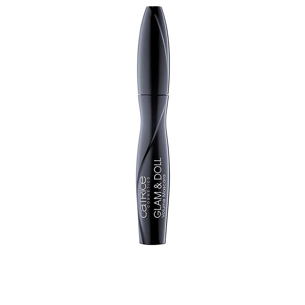 Объемная тушь для ресниц CATRICE GLAM&DOLL volume mascara #010-ultra black 10 ml