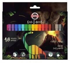 Koh I Noor Dino felt-tip pens 18 colors (254246)