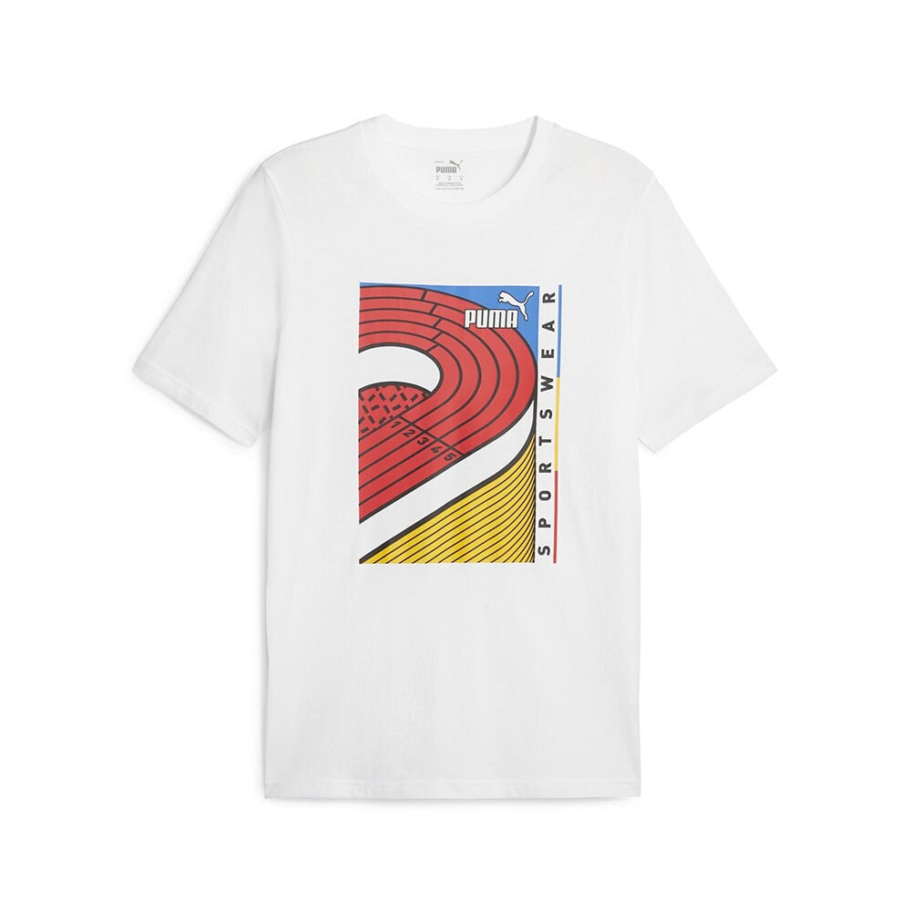 PUMA Graphics Rooted In S Short Sleeve T-Shirt