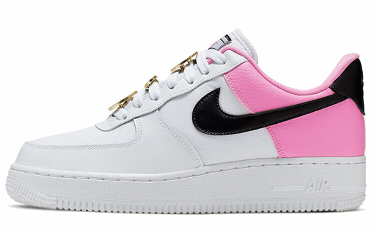 Nike Air Force 1 Low SE 篮球 低帮 板鞋 女款 白粉色 / Кроссовки Nike Air Force 1 Low SE AA0287-107