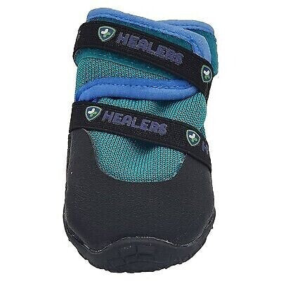Healers Urban Walker Dog Boots - M/S - Teal - Machine Washable for Convenience
