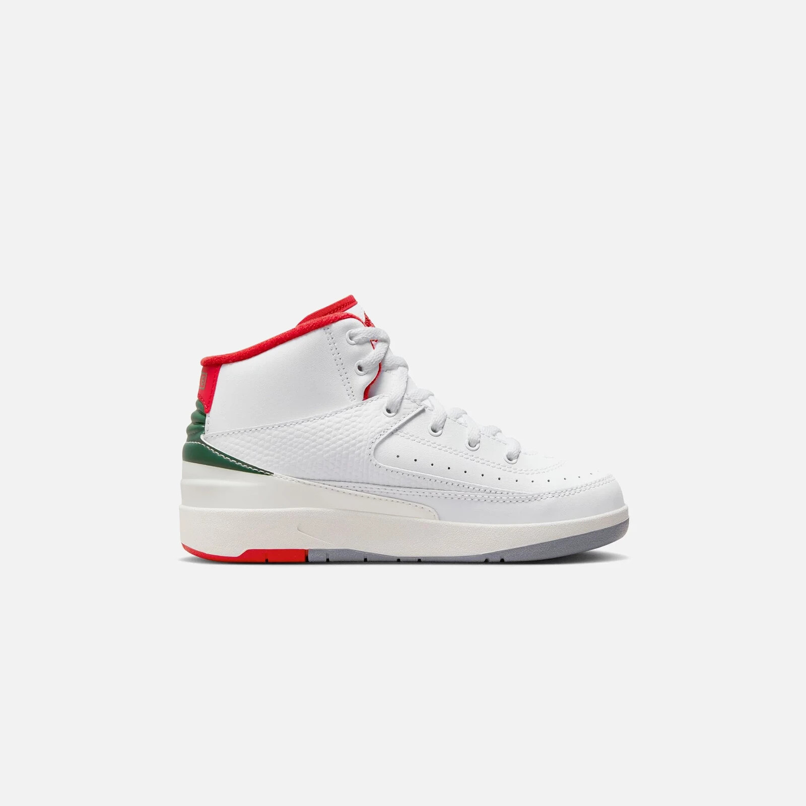 Nike PS Air Jordan 2 Retro - White / Fire Red / Fir / Sail