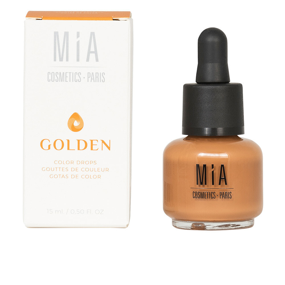Mia Colour Drops Golden Жидкий хайлайтер 15 мл