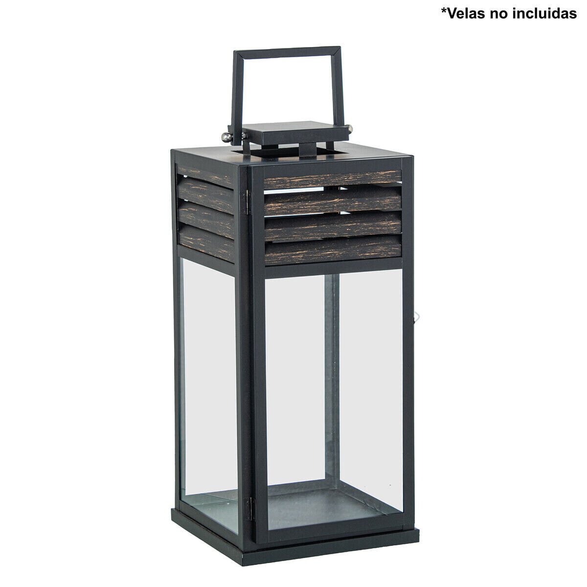 Lantern Alexandra House Living Black Steel