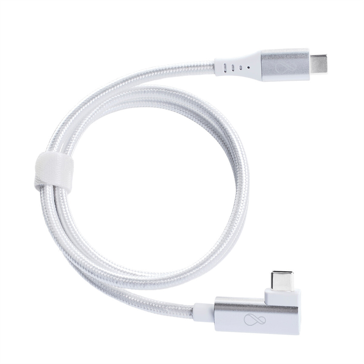 Ochno USB-C Kabel gewinkelt 0.7m silber - Cable - Digital