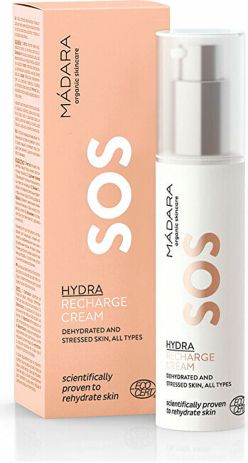 Органический крем для лица Madara Hydra-Soothing Cream SOS (Hydra Recharge Cream) 50 ml
