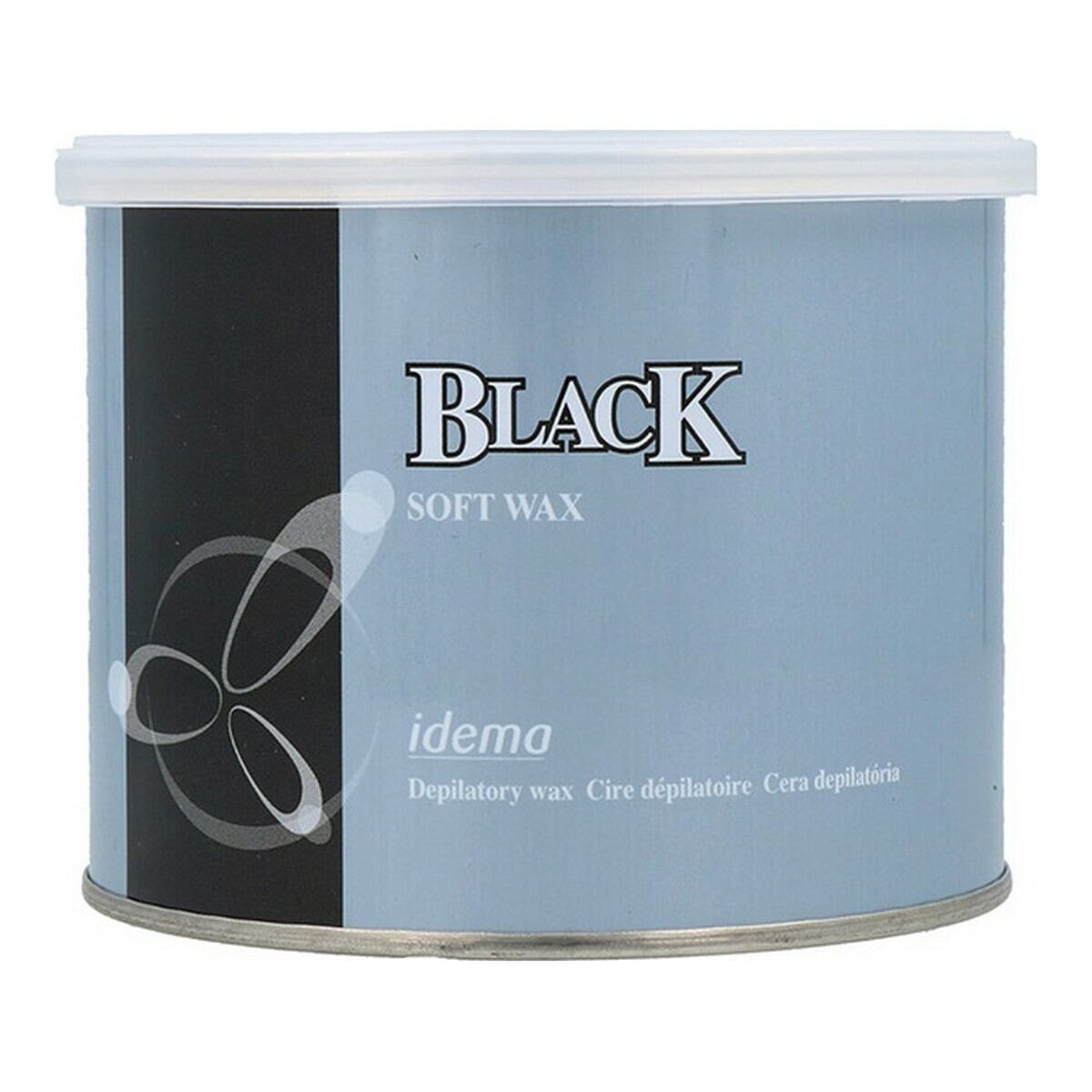 Воск для депиляции волос на теле Idema банка Чёрный (400 ml)