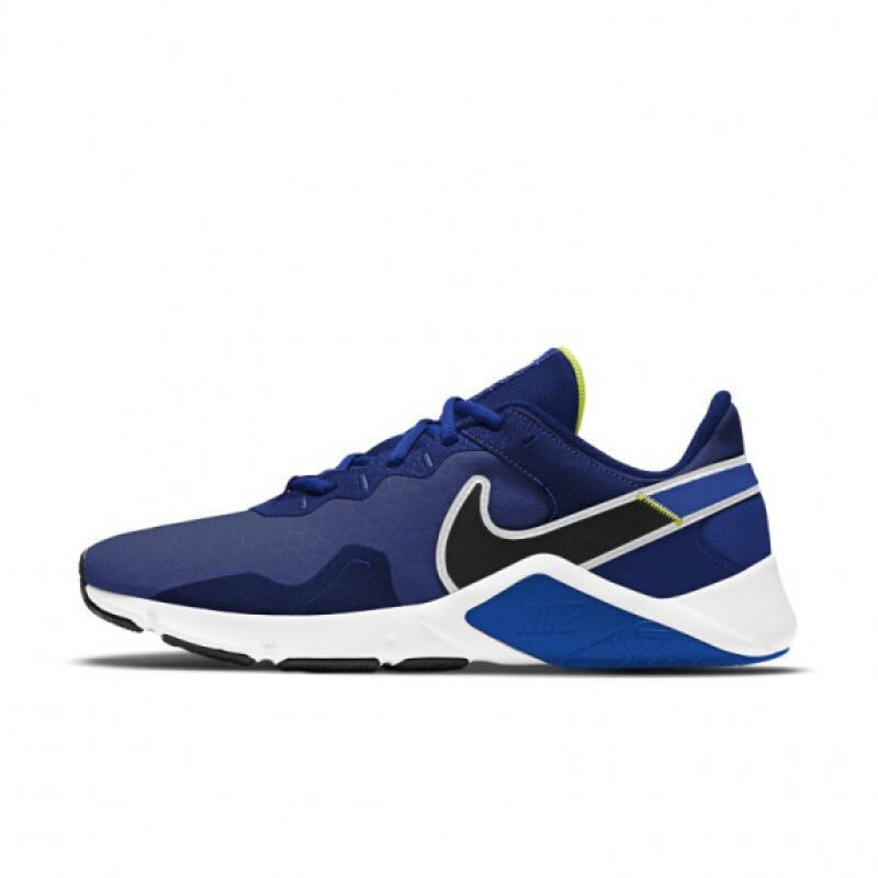 Мужские кроссовки спортивные для бега синие текстильные низкие Nike Legend Essential 2 M CQ9356-400