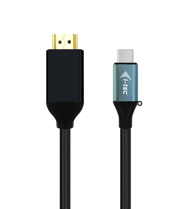 i-tec C31CBLHDMI60HZ кабельный разъем/переходник HDMI USB-C 3.1 Черный, Синий