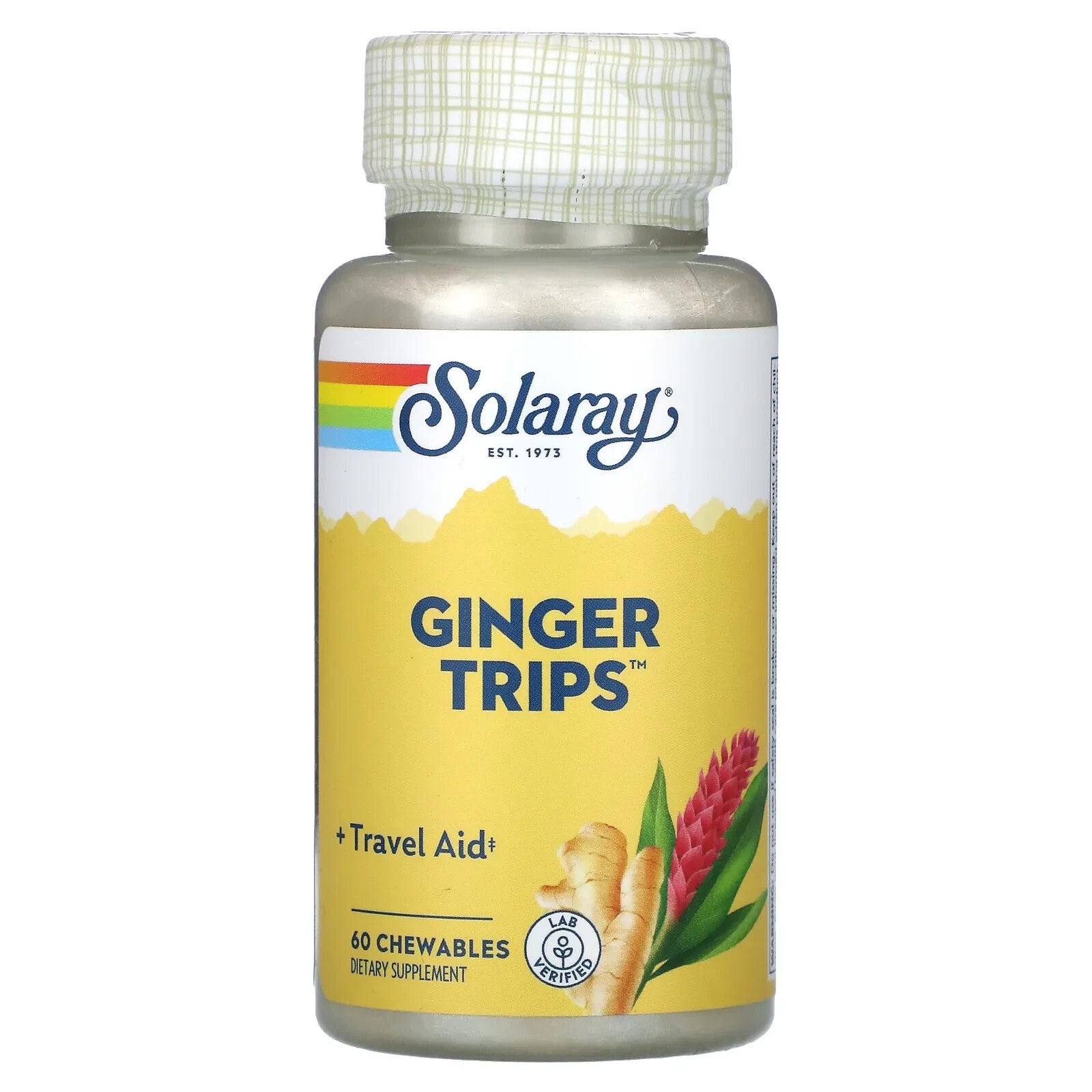 Ginger Trips, 60 Chewables