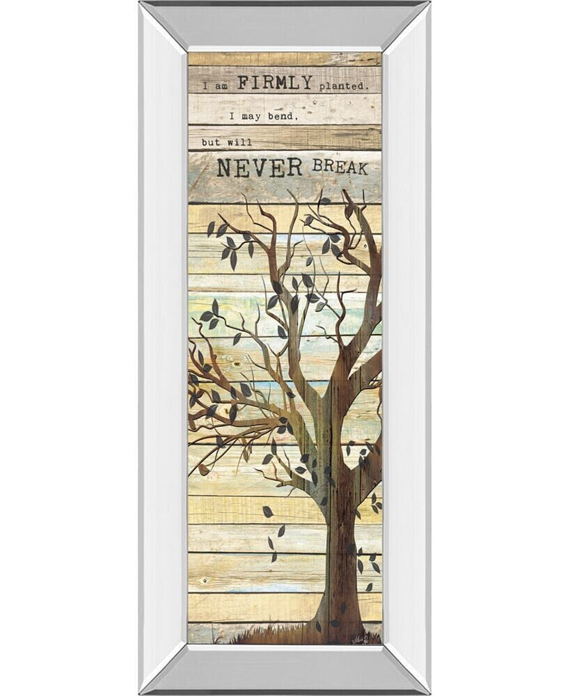 Classy Art i Am Firmly Planted by Marla Rae Mirror Framed Print Wall Art - 18