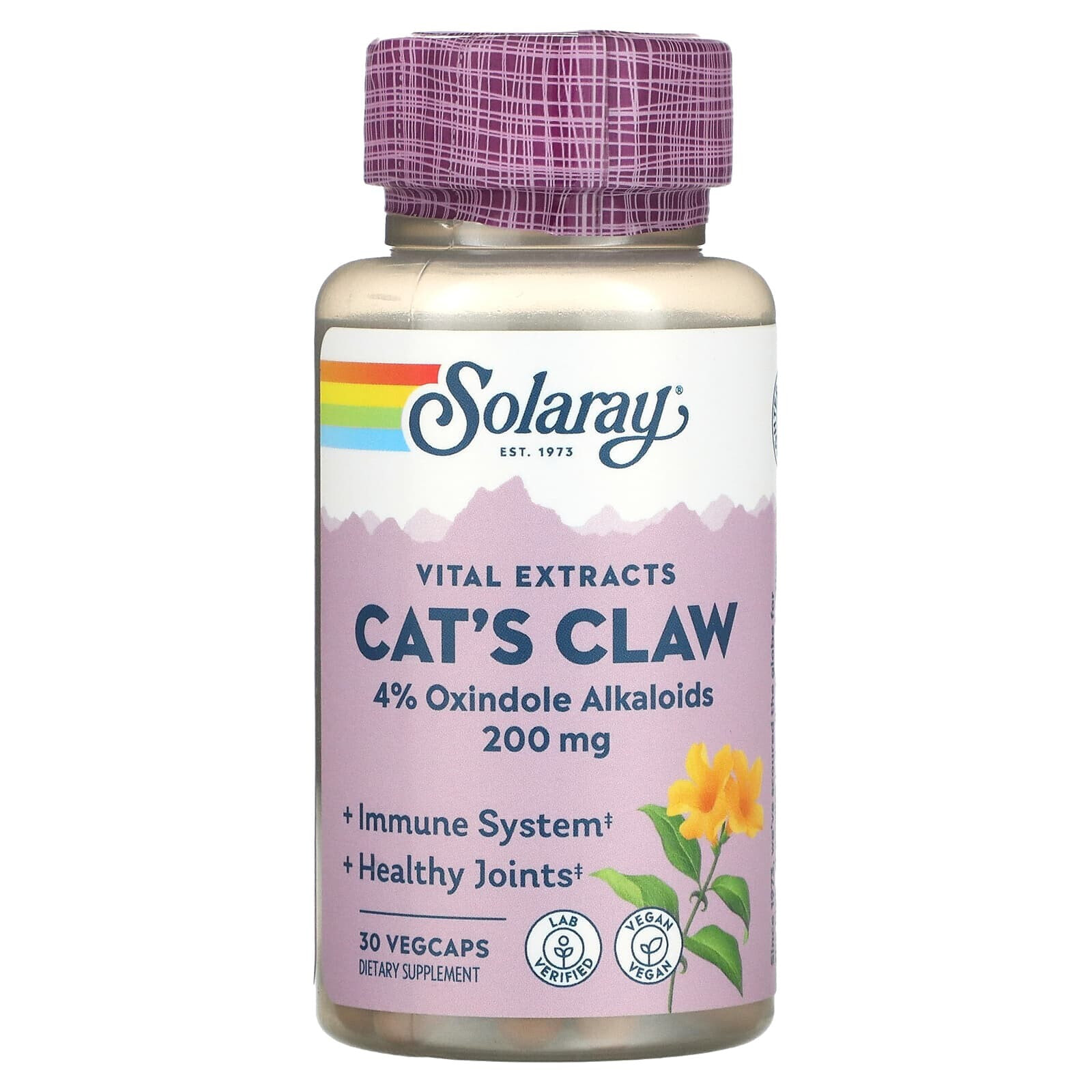 Cat's Claw , 200 mg, 30 VegCaps