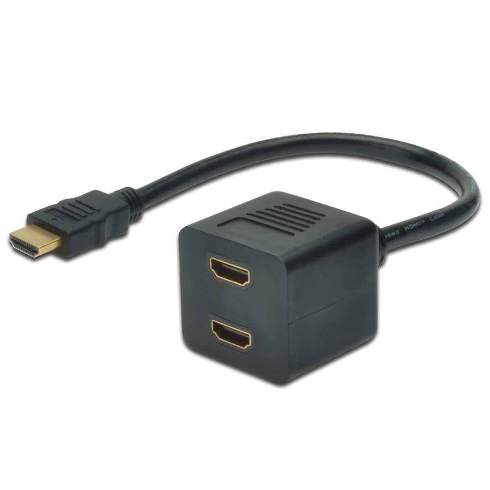 ASSMANN HDMI 2x 20 cm Adapter