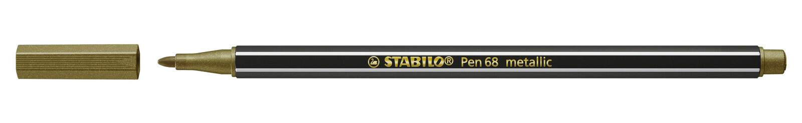 STABILO Pen 68 metallic фломастер Золото 1 шт 68/810