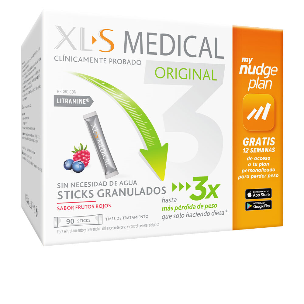 XLS MEDICAL ORIGINAL captagrasas 90 sticks granulados